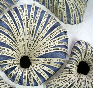 Becoming, book art by Thurle Wright