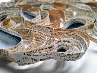 Fragment, book art by Thurle Wright