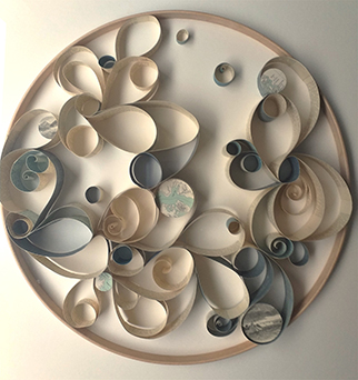 Recording, book art by Thurle Wright