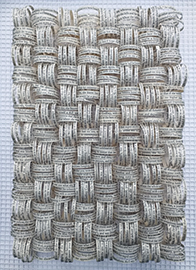 Tapestry Sampler II, book art by Thurle Wright